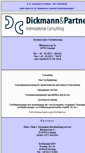 Mobile Screenshot of dickmann-partner.de
